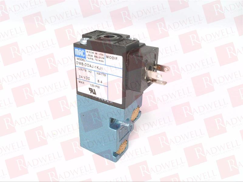 MAC VALVES INC DMB-DDAJ-1KJ1