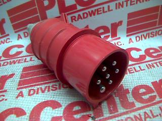 PLUG TE 16AMP 6P+PE 400VAC 50/60HZ RED
