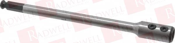 DRILL BIT, 7/16 INCH SHANK DRILL EXTENSION FOR 1/4, 5/16 & 7/16 INCH SHANK DRILL BITS 9-1/2 INCH OAL, COMPATIBLE WITH HEX DRILL & EXTENSION COLLET SHANKS