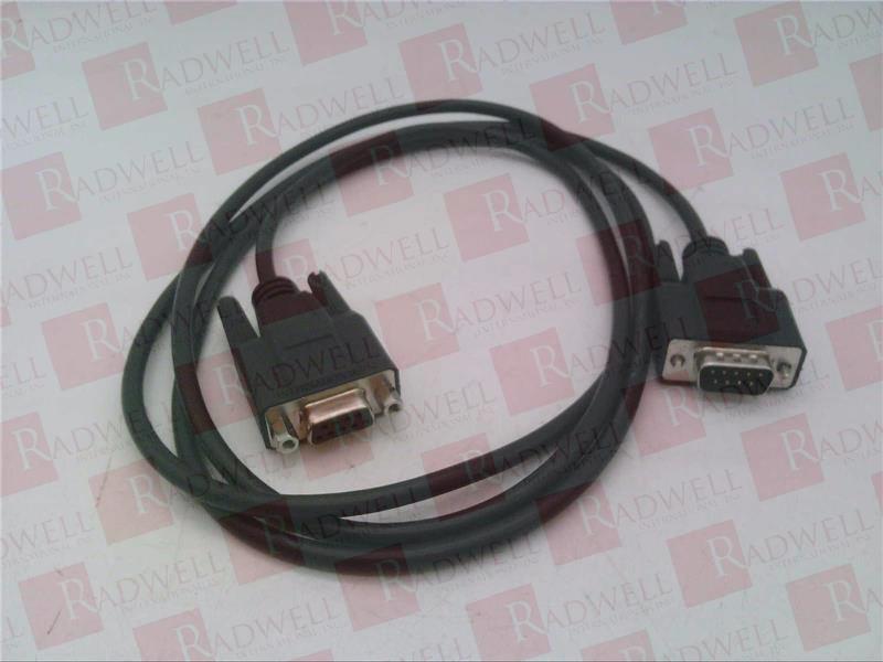 EXTENSION CABLE, BLACK, 6 FEET, MALE/FEMALE, DB9 CONNECTOR