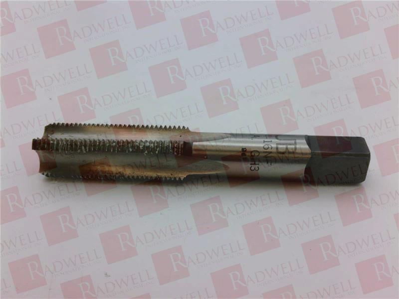 FLUTE TAP, 3/4-16 UNF H3, 4 FLUTE, HIGH SPEED STEEL