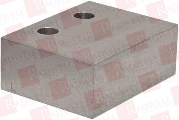 1 PIECE VISE JAW PLATE ALUMINUM, 3" LONG, 1-1/2" HIGH