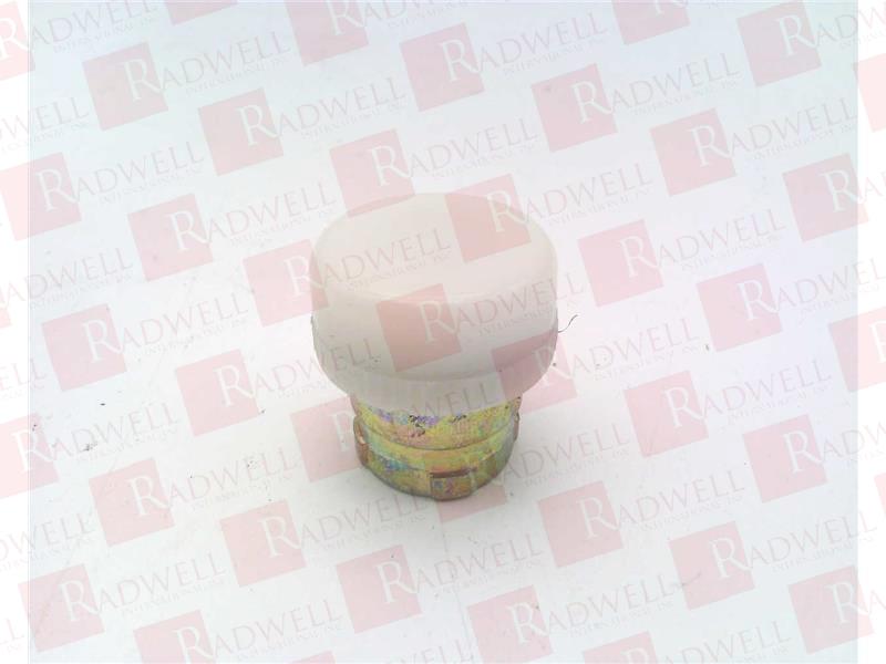 PILOT LIGHT HEAD, WHITE, HIGH CONTRAST, FOR USE WITH NEON BULBS(#)
OR LEDS