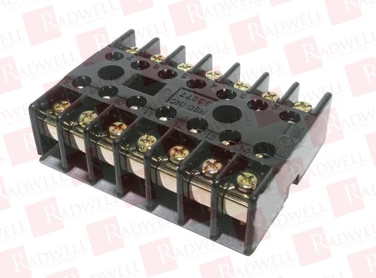 STRUTHERS DUNN RELAYS 33377 SOCKET/FRONT CONN.