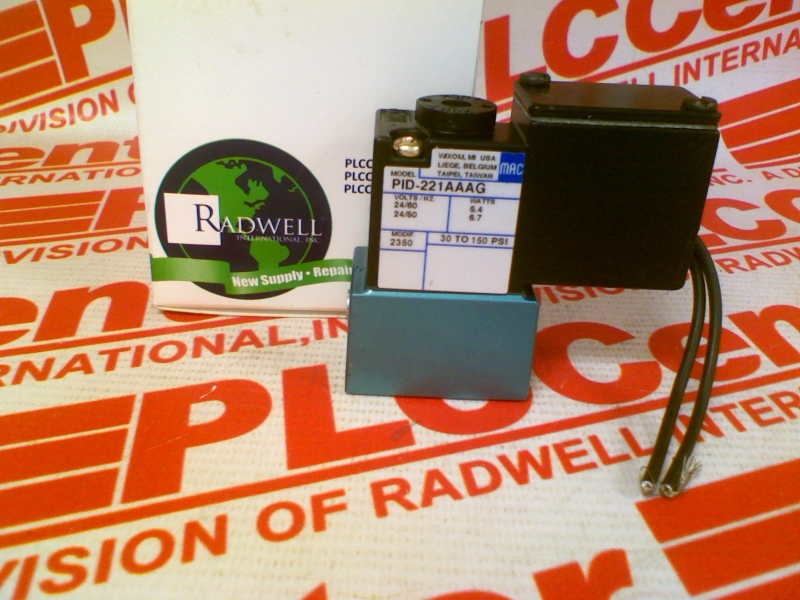 MAC VALVES INC PID-221AAAG