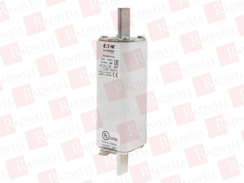 EATON CORPORATION PV-63A-01XL