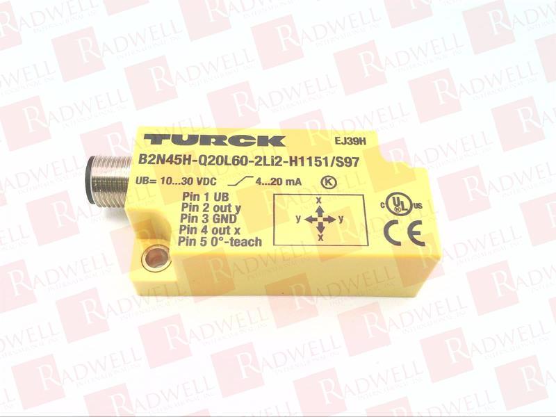 TURCK B2N45H-Q20L60-2LI2-H1151/S97