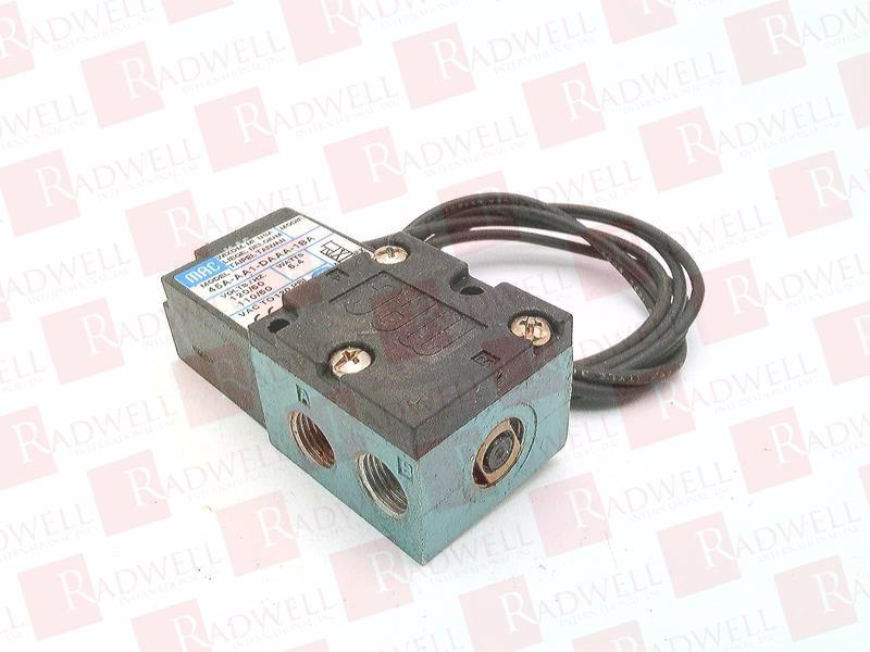 MAC VALVES INC 45A-AA1-DAAA-1BA
