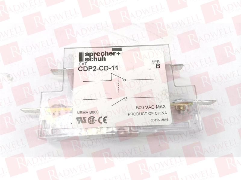 SPRECHER & SCHUH CDP2-CD-11