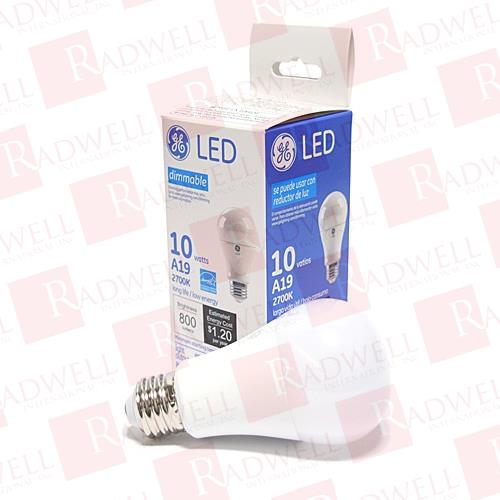 GENERAL ELECTRIC LED10DA19/827