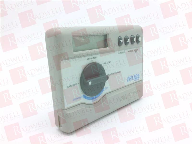 RAIN BIRD , ISA-304, SPRINKLER TIMER, 4STATION, AUTOMATIC, SINGLE PROGRAM,