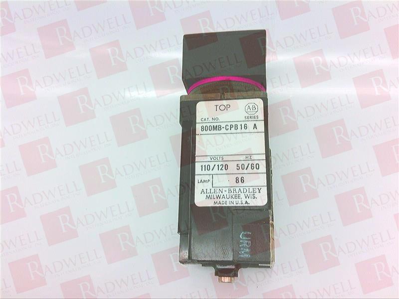 ALLEN BRADLEY 800MB-CPB16