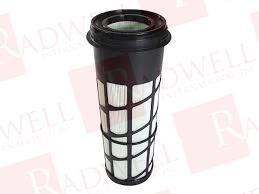 FORKLIFT AIR FILTER, LENGTH 12-7/8IN, FLANGE 5-9/16IN OD