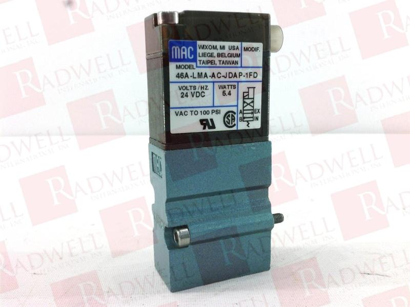 MAC VALVES INC 46A-LMA-AC-JDAP-1FD