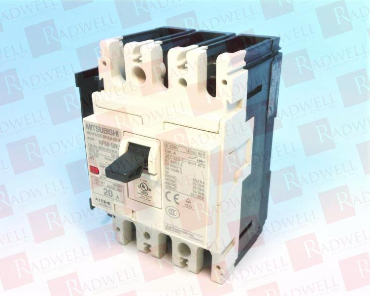 MITSUBISHI NF50-SRU-3P-20A-AX-1L-SLT