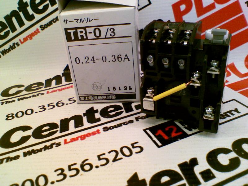 FUJI ELECTRIC TR-0/3 .24-.36A