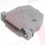HOOD D-DUB CONNECTOR 25PIN PLASTIC GRAY