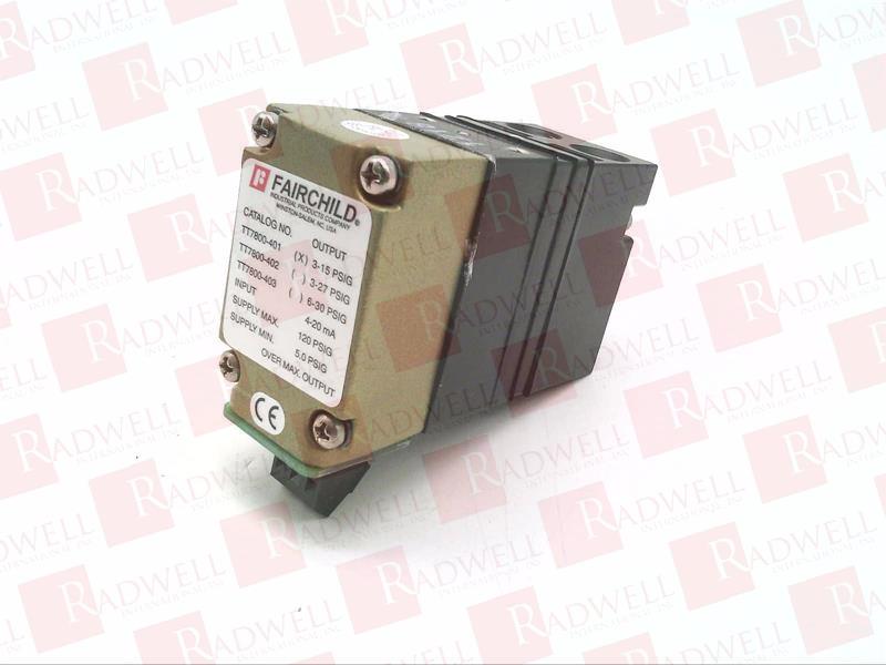 FAIRCHILD INDUSTRIAL PROD TT7800-401