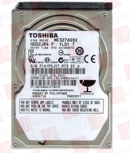 TOSHIBA MK3276GSX