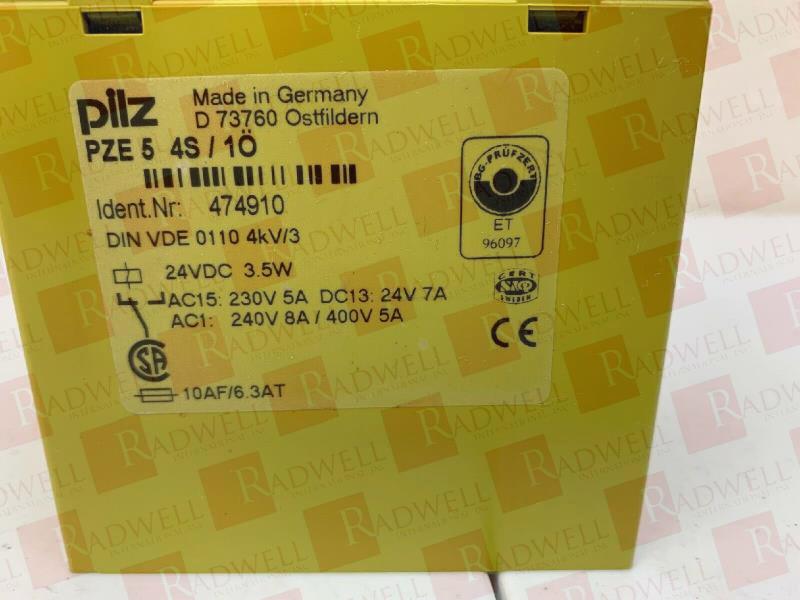PILZ PZE 5 4S/10