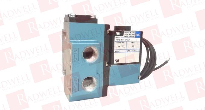 MAC VALVES INC 912B-PM-501BA
