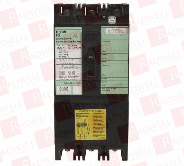 EATON CORPORATION FCL3040L