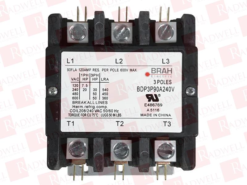 BRAH ELECTRIC BDP3P90A24V