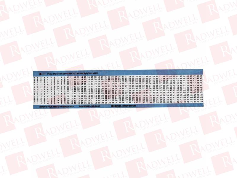 BRADY TMM-0-49-PK
