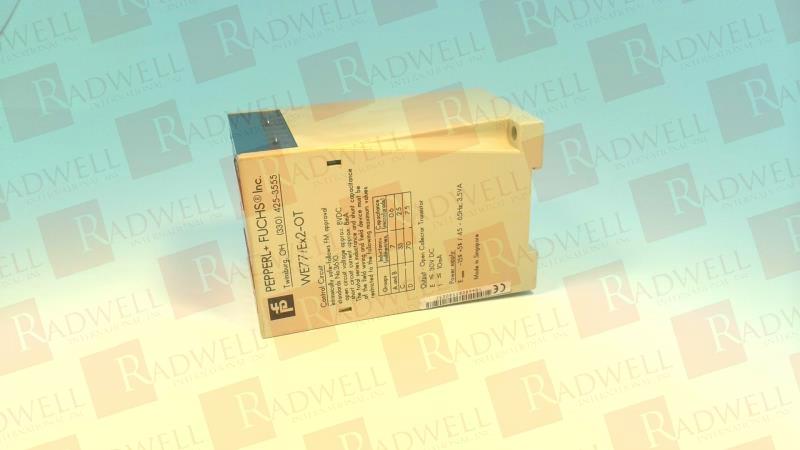 PEPPERL & FUCHS WE77/EX2-OT 120V