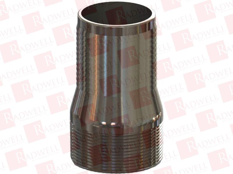 5" PIPE ID, THREADED COMBINATION NIPPLE FOR HOSES STEEL
