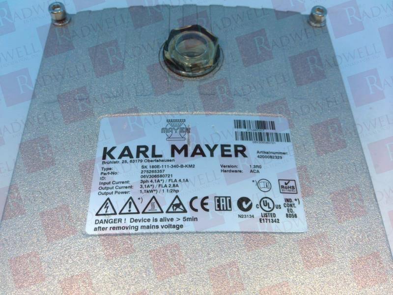 KARL MAYER SK 180E-111-340-B-KM2