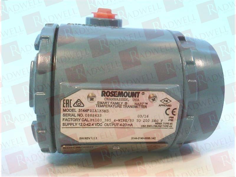EMERSON 3144P-D1-A-1-K5-M5