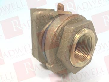  , PITLESS ADAPTER, 1.25 INCH ADAPTER, BRASS CONSTRUCTION, 2000 LB WORKING LOAD, NEOPRENE O-RING