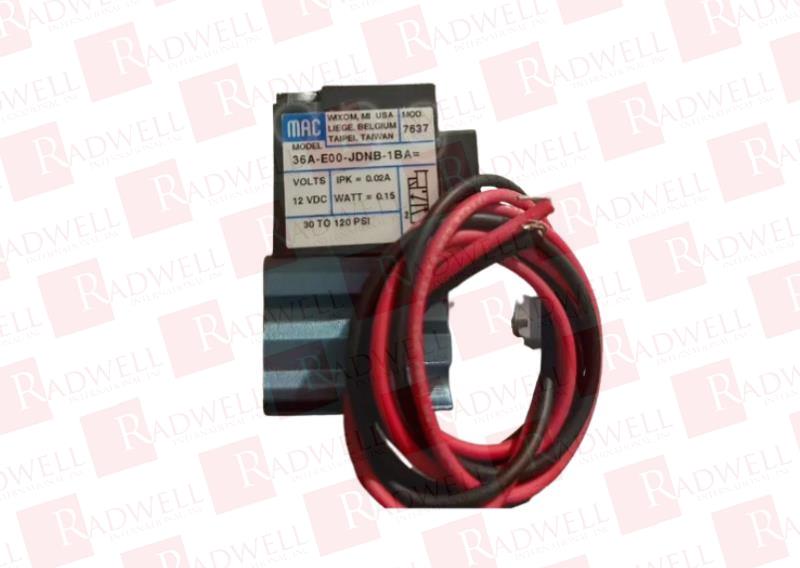 MAC VALVES INC 36A-E00-JDNB-1BA