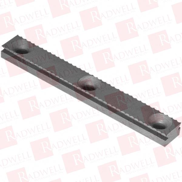 1 PIECE VISE SERRATED DOVETAIL MASTER JAW INSERT STEEL, 1/2" LONG, 0.307" HIGH