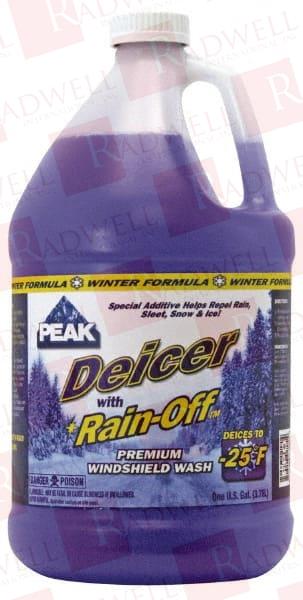 AUTOMOTIVE WINDSHIELD WASHER, 1 GAL BOTTLE,FLUID WATER-BASED SOLUTION, FLAMMABLE