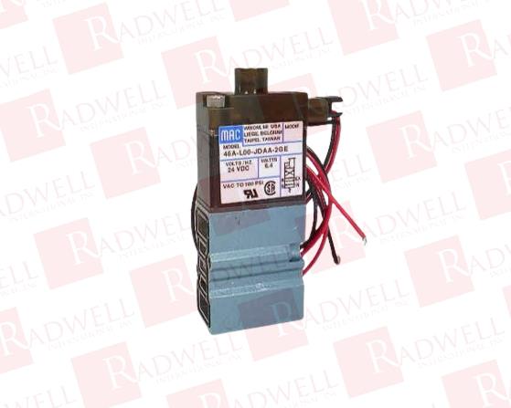 MAC VALVES INC 46A-L00-JDAA-2GE