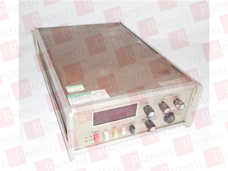 MAGNETIC INSTRUMENTATION, 912, GAUSSMETER, 115VAC, 1/4AMP, 30VA