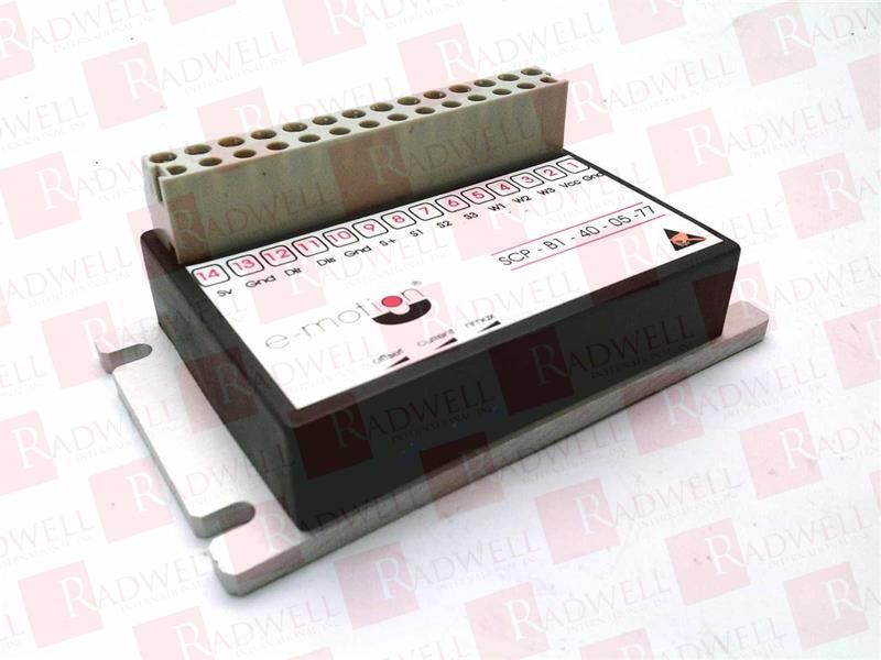  , CONTROL MODULE, SERVO AMPLIFIER