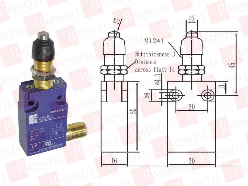 RADWELL VERIFIED SUBSTITUTE 91MCE30-SQ-SUB