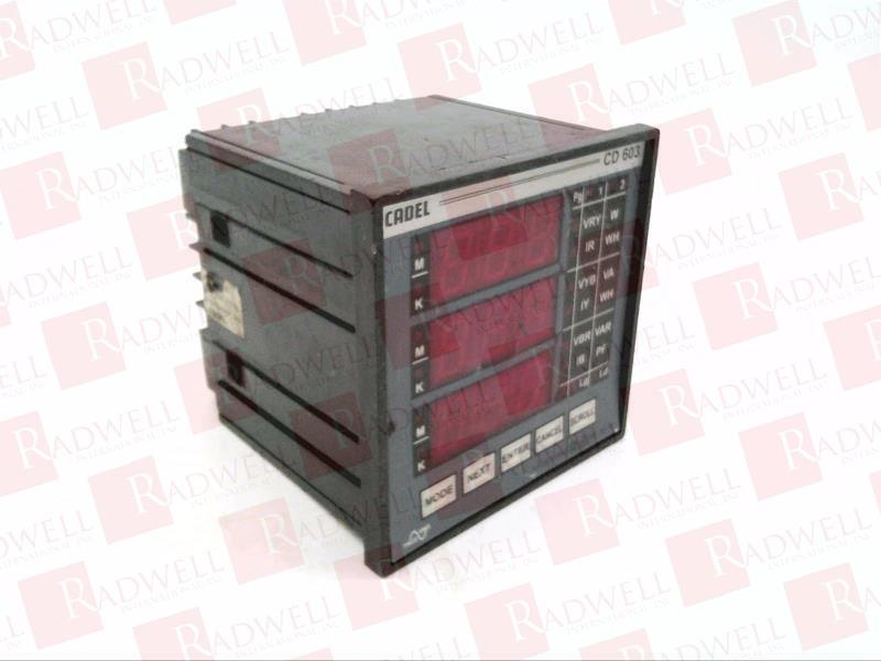 DIGITAL POWER METER, 3 PHASE, 3 ELEMENT, 3/4 WIRE