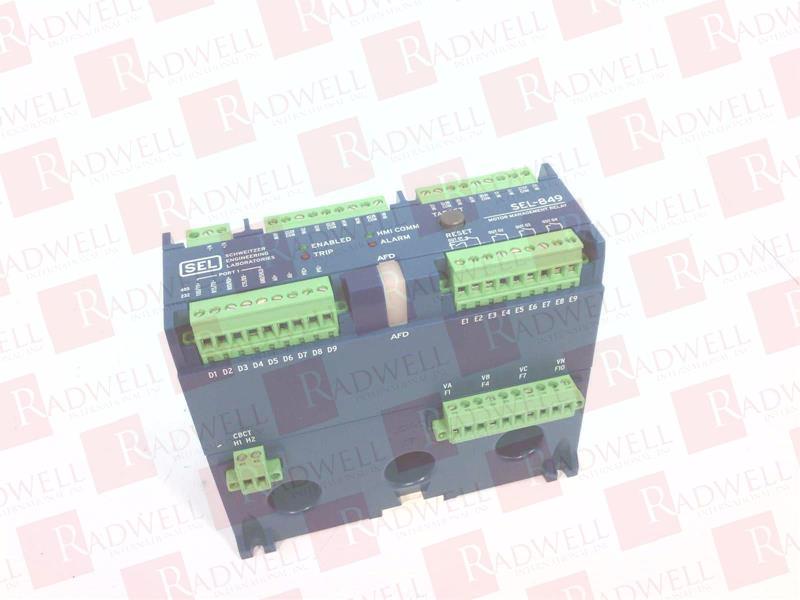 SCHWEITZER ENGINEERING SEL-849-084900101100100