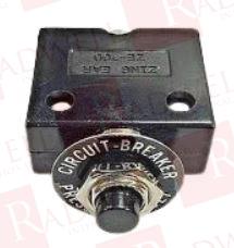 CIRCUIT BREAKER, PUSH BUTTON, 15AMP, 125/250VAC