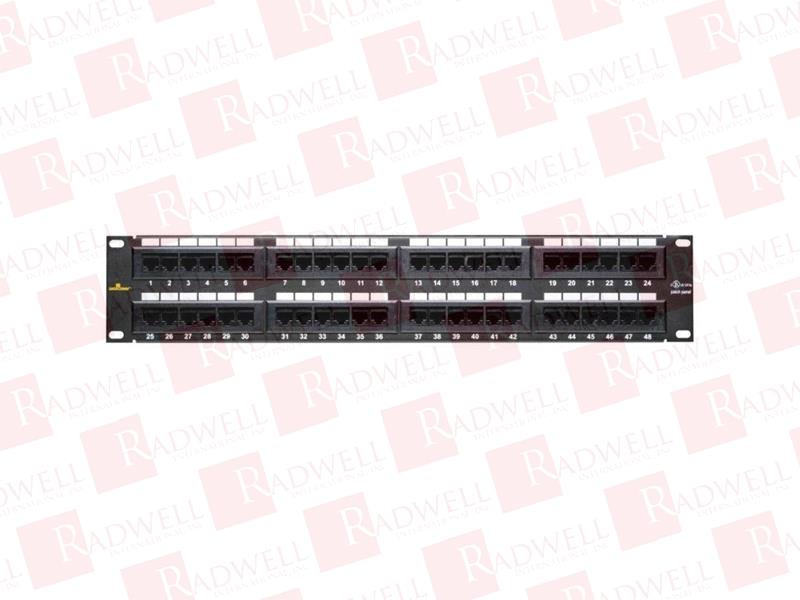 DATA COMM,20-5548,205548,PATCH PANEL,CAT.5E UNIVERSAL,48PORT