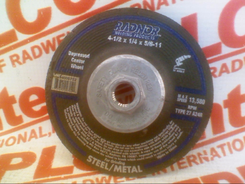 CUT OFF WHEEL 4-1/2X1/4X5/8IN