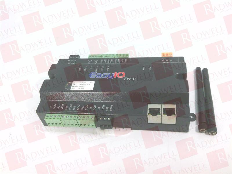 WIFI CONTROLLER, FW SERIES, 14 I/O, RS-485, 10/100 ETHERNET, 802.11 B/G/N, BACNET