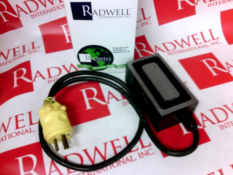 4-1/2" LONG, 27 WATTS, 300 LB MAX MAGNETIC PULL ELECTROMAGNET 1/4-20 THREAD, 120 AC OUTPUT VOLTAGE