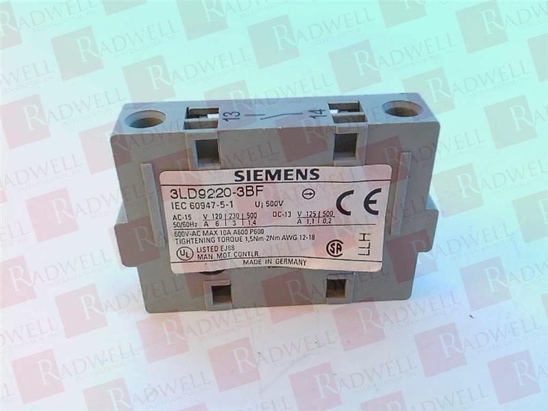 SIEMENS 3LD9220-3BF