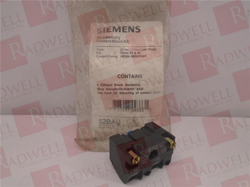 SIEMENS 52BAU