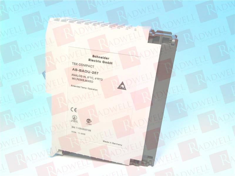 SCHNEIDER ELECTRIC AS-BADU-257